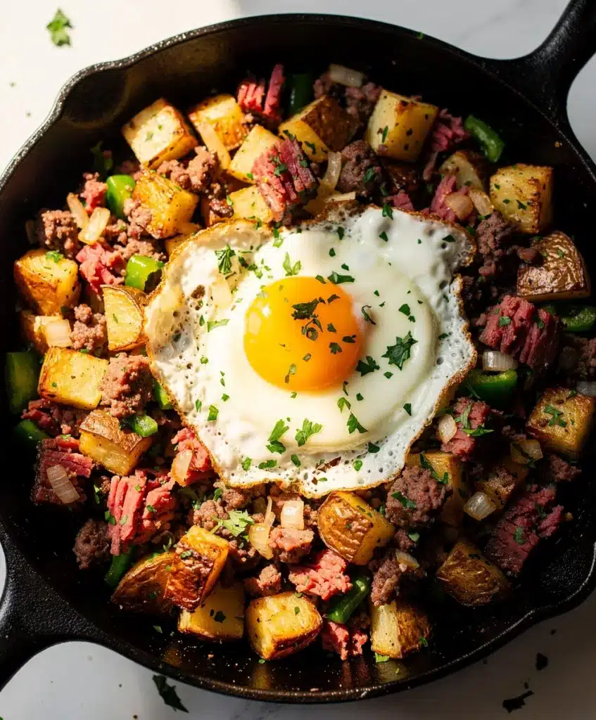 Corned Beef Hash with Potatoes for Crispy Golden Skillet Edges 2026