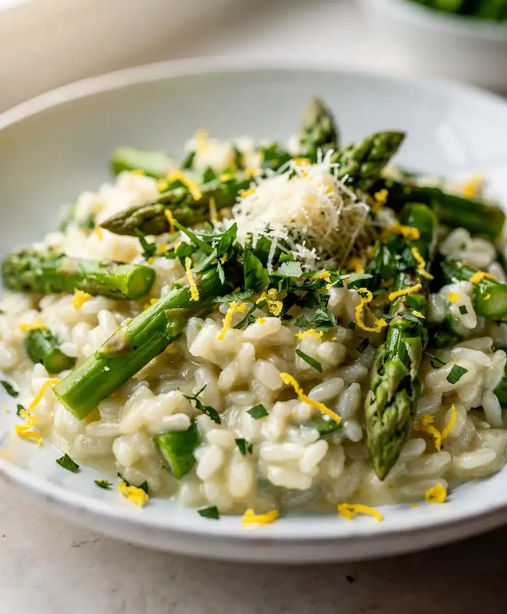Longui Riedotto Asparagus Risotto You'll Want on Repeat All Season Long 2026